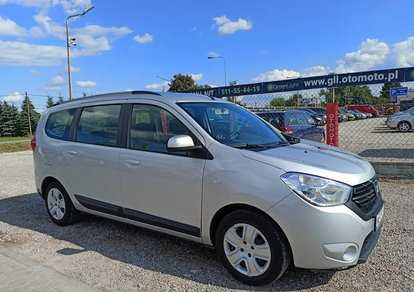 Dacia Lodgy cena 37900 przebieg: 256000, rok produkcji 2018 z Warszawa małe 191